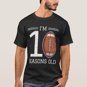 T-shirt Jalon 10e anniversaire Football américain Garçon 1