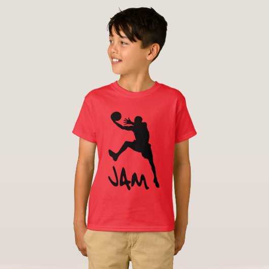 T-shirt Jam Basket (Devant entier)
