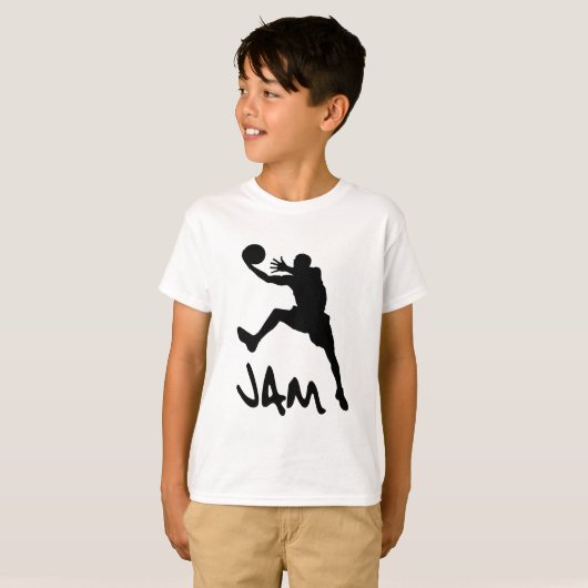 T-shirt Jam Basket (Devant entier)