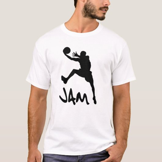 T-shirt Jam Basket-ball (Devant)