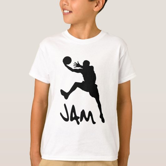 T-shirt Jam Basket-ball (Devant)