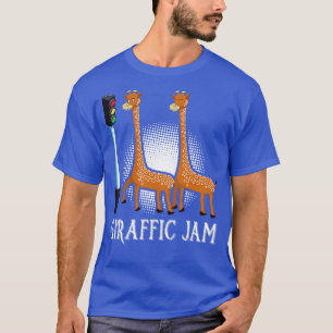 T-shirt Jam de trafic Giraffy Jam Pun