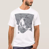 T-shirt JAM ESPACE : UN NOUVEAU LEGACY™ | DAFFY DUCK™ Mod  (Devant)