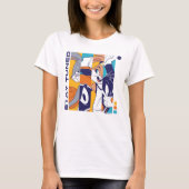T-shirt JAM SPACE : UN NOUVEAU LEGAC™ | TUNE SQUAD™ Restez (Devant)