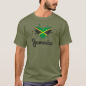 T-shirt Jamacain Love - Fiers Jamaïcains - Chemise Reggae (Devant)
