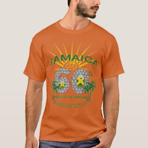 T-shirt Jamaica 60th Independence Proud To Be Jamaican 