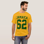 T-shirt Jamaica 62 - Fiers Jamaïcains - Chemise Reggae Ras (Devant entier)