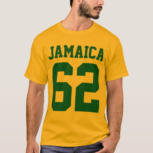 T-shirt Jamaica 62 - Fiers Jamaïcains - Chemise Reggae Ras (Devant)