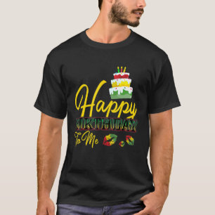 T-shirt Jamaica Birthday Cake Happy Birthday To Me 2