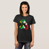 T-shirt Jamaica Flag Mexico Grown Ring Marriage Wedding (Devant entier)