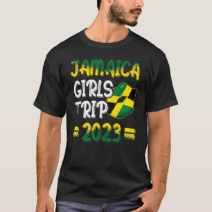 T-shirt Jamaica Girls Trip 2023 Cool Matching Best Friend