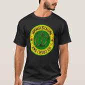 T-shirt Jamaica Is Calling I Must Go Jamaican Jamaica 1 (Devant)