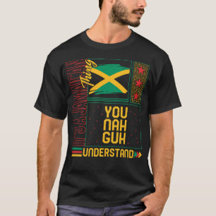 T-shirt Jamaica Shirt, C'est un drapeau jamaïcain