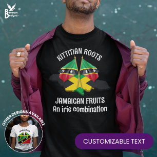 T-shirt JAMAICA ST KITTS Irie Combination