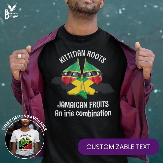 T-shirt JAMAICA ST KITTS Irie Combination