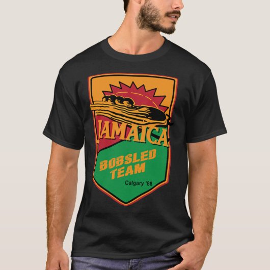 T-shirt Jamaïcain Bobstiné Team Cool Running Classic T-Shi (Devant)