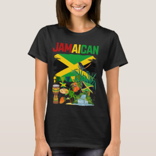 T-shirt Jamaïcain Drapeau Idées De Tenue Pour Enfants & No