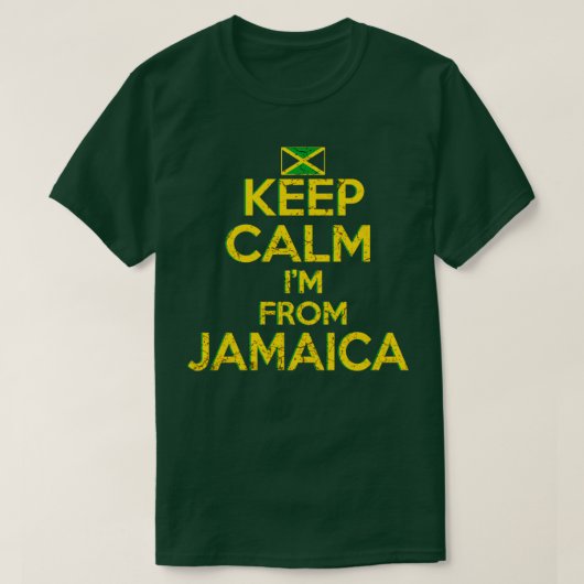 T-shirt Jamaïcain drôle (Design devant)