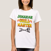 T-shirt Jamaïcain Grill Master (Devant)