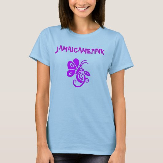 T-SHIRT JAMAICAMEPINK 2 (Devant)