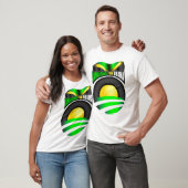T-shirt Jamaicans pour Obama (Unisexe)