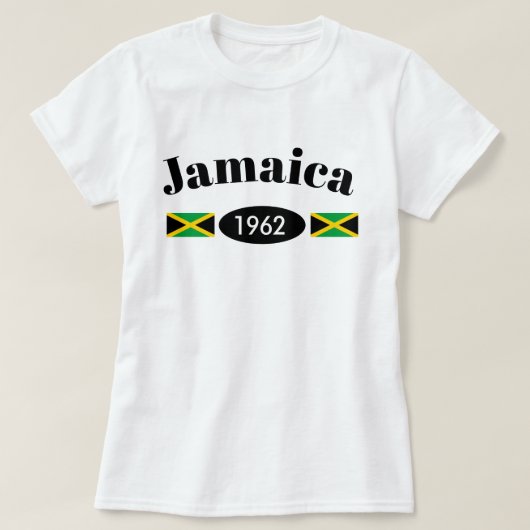 T-shirt Jamaïque 1962 - (Design devant)