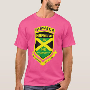 T-shirt Jamaïque 60e fête de l'indépendance 2022
