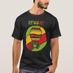 T-shirt Jamaïque Alien Reggae Souvenir Rasta Musique Rasta