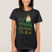 T-shirt Jamaïque Birthday Cake Joyeux anniversaire pour mo (Devant)