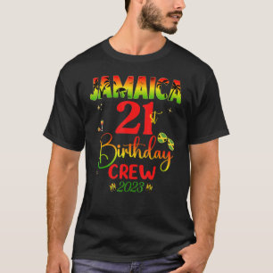 T-shirt Jamaïque Birthday Trip Matching Group 2023