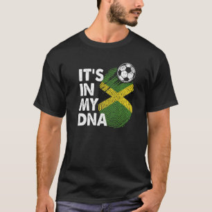 T-shirt Jamaïque Dans Mon Drapeau Da Jamaïcain Équipe Jama