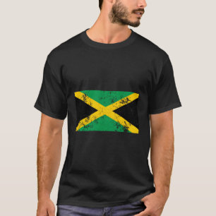 T-shirt Jamaïque Drapeau Cool Caraïbes Jamaïque Drapeaux P