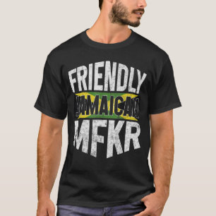 T-shirt Jamaïque Drapeau Fiers Jamaïcains Hommes et Femmes