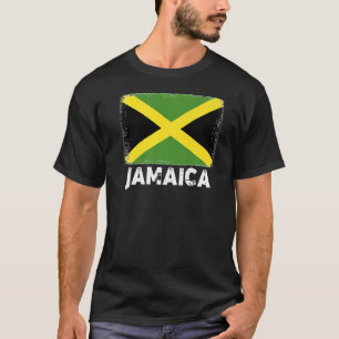 T-shirt Jamaïque Drapeau Soutien Jamaïcain Femmes Hommes