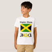 T-shirt Jamaïque et Jamaïque avec votre nom (Devant entier)