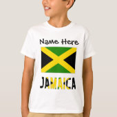 T-shirt Jamaïque et Jamaïque avec votre nom (Devant)