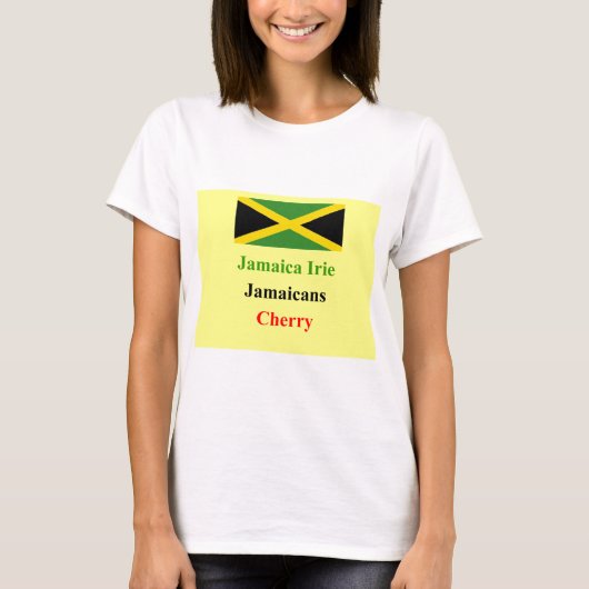 T-shirt Jamaïque irie (Devant)