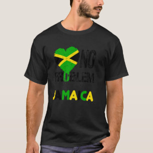 T-shirt Jamaïque S Drapeau Jamaïcain Fierté Indépendance J