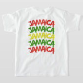 T-shirt Jamaïque Trip groupe vacances jumelage, dos & fron (Couchage Retour)
