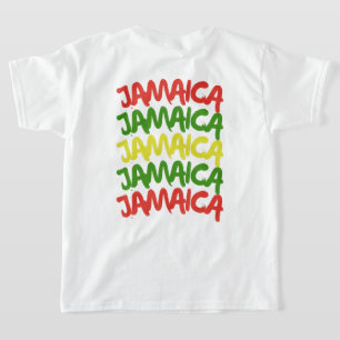 T-shirt Jamaïque Trip groupe vacances jumelage, dos & fron