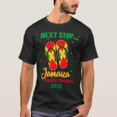 T-shirt Jamaïque Vacances Next Stop Jamaica Group Correspo (Devant)