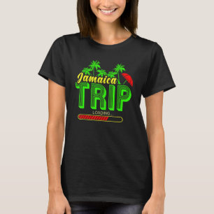 T-shirt Jamaïque Voyage Chargement Jamaican Beach 1
