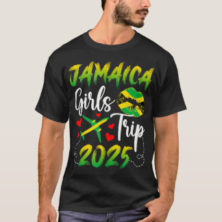 T-shirt Jamaïque Voyage filles 2025 Vacances Jamaïque Voya
