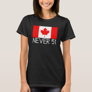 T-shirt Jamais 51, canada, jamais 51, indépendant, canadie