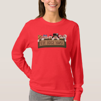 T-shirt Jamais assez de bonhommes de neige