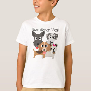 T-shirt Jamais Assez De Chiens