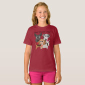 T-shirt Jamais Assez De Chiens (Devant entier)