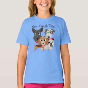 T-shirt Jamais Assez De Chiens