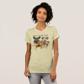 T-shirt Jamais Assez De Chiens (Devant entier)