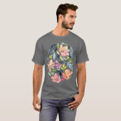T-shirt Jamais assez de fleurs drôle (Devant entier)